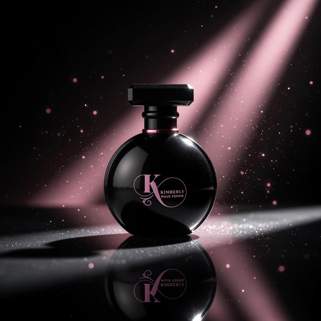 Kimberly Perfume for Women — Celebrity Pop Eau de Parfum Spray, Pink Grapefruit Peony Musk Fragrance, 3.4 Fl Oz / 100 ml