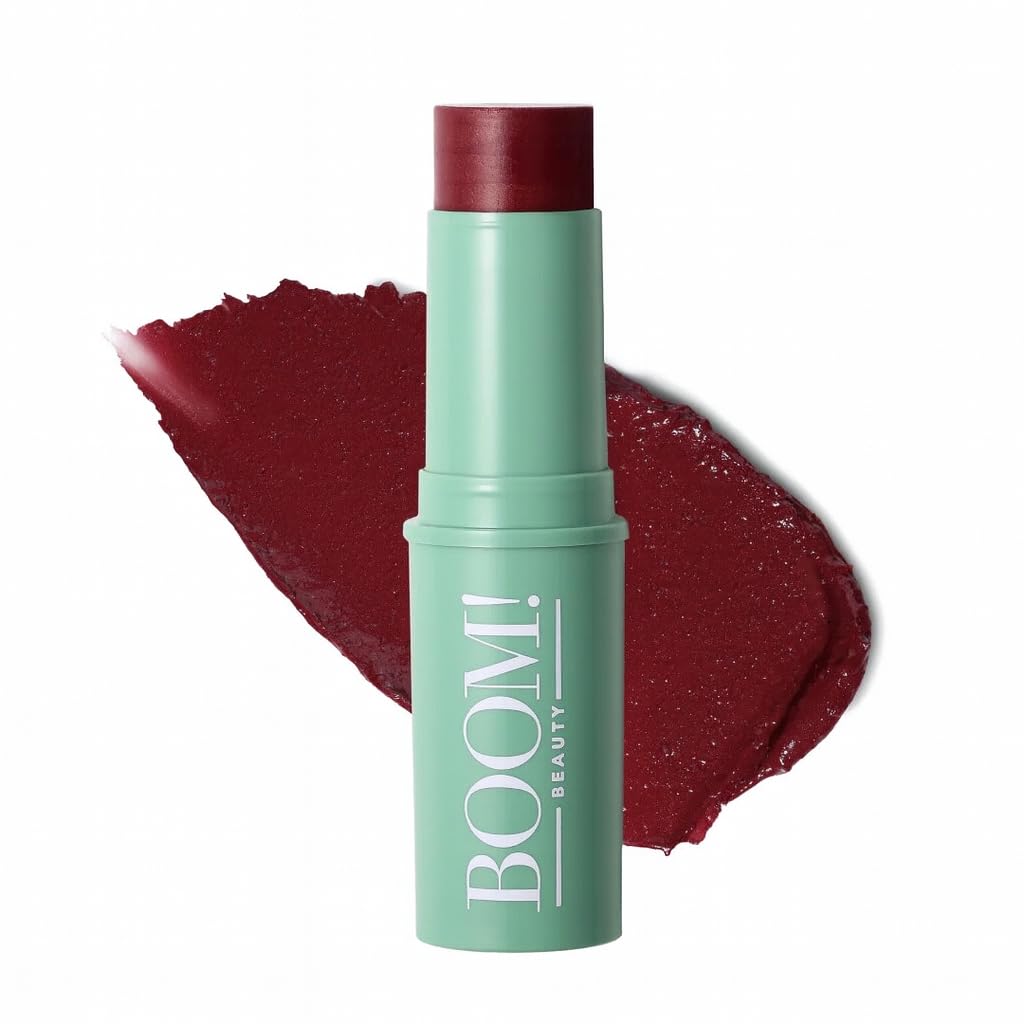 Boomstick Color® All-in-One Cream Blush for Cheeks, Eyes & Lips, Long Wearing, Blendable Makeup Blush Stick for Mature Skin, Cruelty Free Lip Cheek Tint with Skincare Benefits, Cindy Joseph Heritage